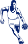 Preview: Wandtattoo Basketballer