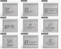Preview: Wandtattoo Briefkasten Beschriftung personalisiert – Name, Hausnummer & Straße | modern & minimal