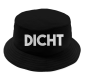 Preview: 2er Set Hüte, Party Hut, Bucket Hat, Fischer Hut, Hut bedruckt mit Spruch: HACKE DICHT