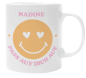 Preview: Weiße Tasse "Pass auf dich auf...Wunschname"