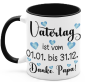 Preview: Tasse: Muttertag, Vatertag - ist vom 01.01 -31.12
