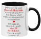 Preview: Schwarzweiße oder weiße Tasse "Wenn ich dir sage, dass ich dich liebe..."