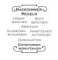 Preview: Wandtattoo "Badezimmer-regeln".