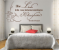 Preview: Wandtattoo Die Liebe lebt von liebenswürdigen Kleinigkeiten