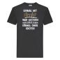 Preview: Tshirt, FunShirt, Tanktop "Einmal mit Profis war gestern, heute reicht schon, einmal ohne Idioten"