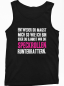 Preview: T-Shirt "Entweder Du magst mich so wie ich bin oder du kannst mir die Speckrollen runterrattern" (schwarz / weiß)