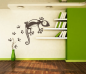 Preview: Wandtattoo Gecko