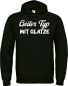 Preview: Kapuzenpullover, Hoodie schwarz: Geiler Typ mit Glatze o. Geiler typ mit Bauch o. Geiler Typ mit Bart