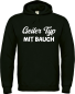 Preview: Kapuzenpullover, Hoodie schwarz: Geiler Typ mit Glatze o. Geiler typ mit Bauch o. Geiler Typ mit Bart