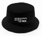 Preview: Party Hut, Bucket Hat, Fischer Hut, Hut bedruckt mit Spruch: Ich bin in Rente, ich muss gar nix