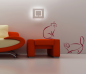 Preview: Wandtattoo Katzen