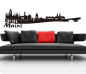 Preview: Wandtattoo Mainz Skyline