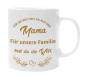 Preview: Tasse "Für die Welt bist du nur "Wunschmotiv"...bist du die Welt"