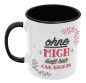 Preview: Schwarzweiße oder weiße Tasse "Ohne MICH läuft hier gar nichts."