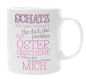 Preview: Tasse "Schatz, ich habe versucht das perfekte Ostergeschenk zu finden..."