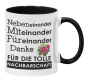 Preview: Kissen oder Tasse "Danke für die tolle Nachbarschaft...", Geschenk für Nachbarn, Nachbarin