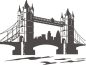 Preview: Wandtattoo Londoner Tower Bridge