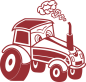Preview: Wandtattoo Traktor