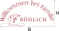 Preview: Wandtattoo Willkommen bei der Familie... (Wunschname)