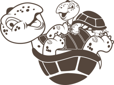 Preview: Wandtattoo Schildkröten