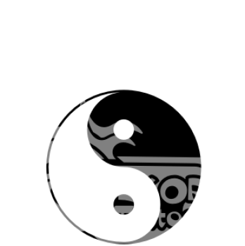 Preview: Wandtattoo Yin Yang