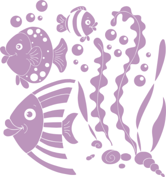 Preview: Wandtattoo Fische