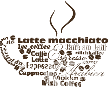 Preview: Wandtattoo Kaffeetasse