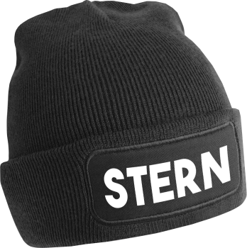 Preview: 3er Set Mützen One Size Beanie, Mützen mit Spruch: Stern Hagel Voll