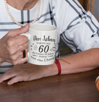 Preview: Tasse "Das Leben beginnt mit Wunschzahl..."