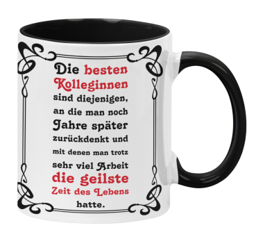 Preview: Kissen oder Tasse "Die besten Kollegen, sind diejenigen..."