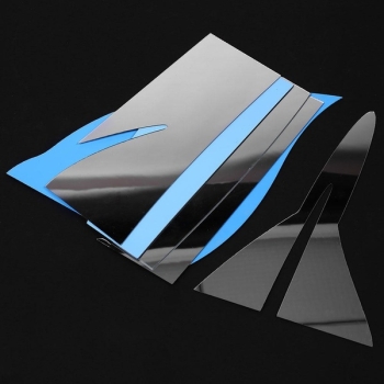 Preview: 3D Wandtattoo Spiegel Feder 70 x 15,3cm