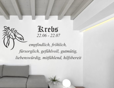 Preview: Wandtattoo "Sternzeichen"