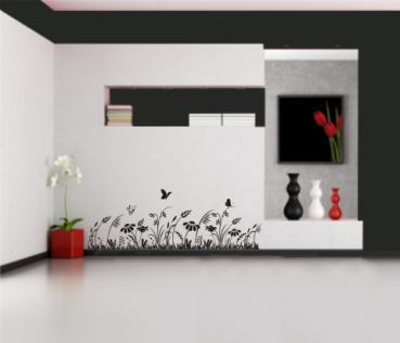 Preview: Wandtattoo Wiese