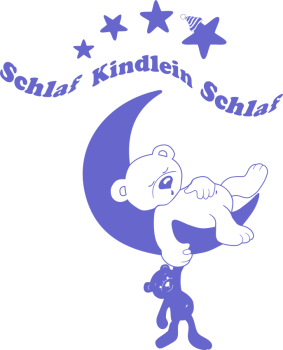 Preview: Wandtattoo Schlaf Kindlein