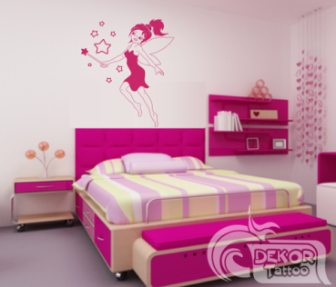 Wandtattoo Sternenfee