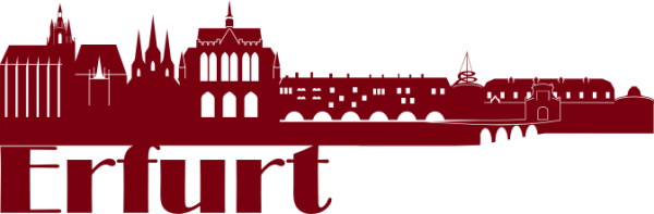 Wandtattoo Erfurt Skyline