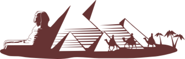 Wandtattoo Pyramiden von Gizeh