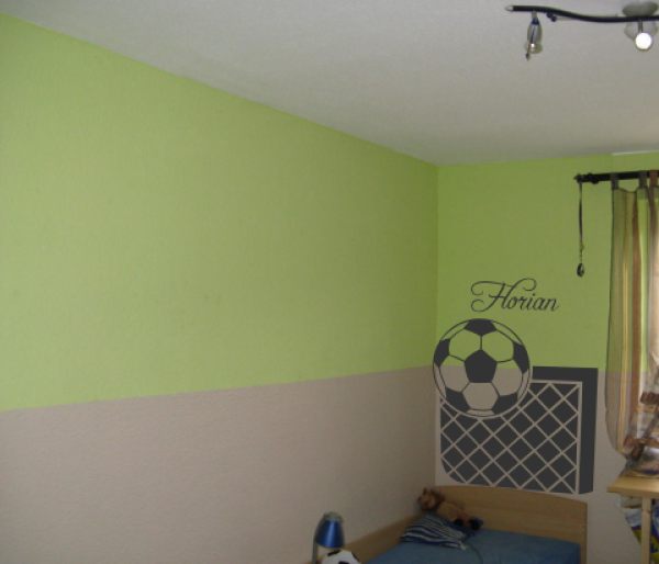 Wandtattoo Personalisiertes Schild für Jungen