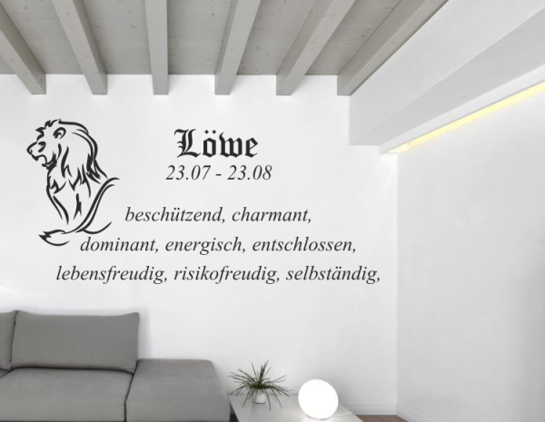 Wandtattoo "Sternzeichen"