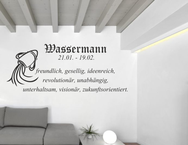 Wandtattoo "Sternzeichen"