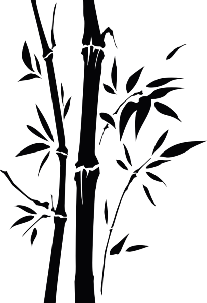 Wandtattoo Bambus 3