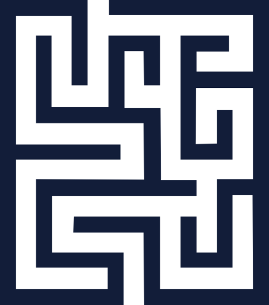 Wandtattoo Labyrinth