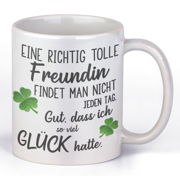 Tasse "Eine richtig tolle/n Schwiegermutter / Schwiegervater, Chefin / Chef findet man nicht jeden Tag..."