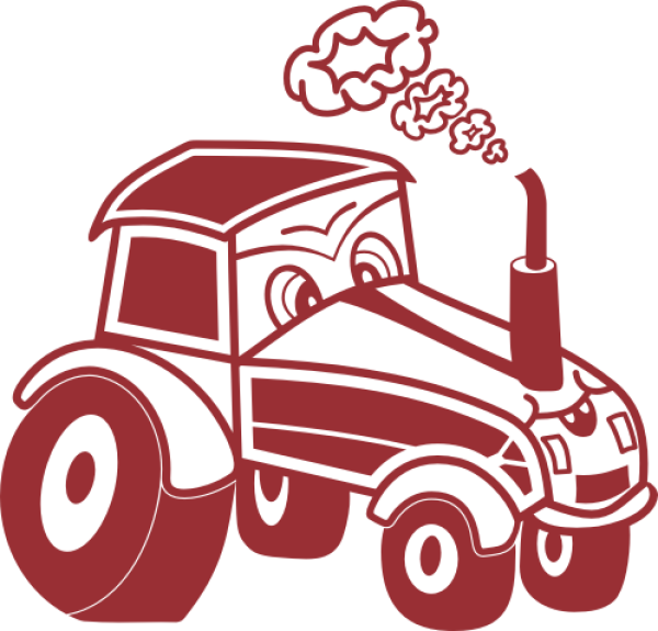 Wandtattoo Traktor