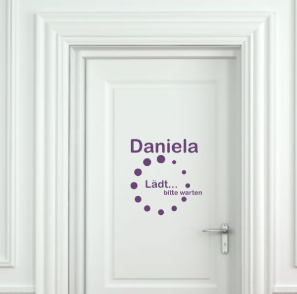 Tuertattoo Progress, Fortschritanzeige